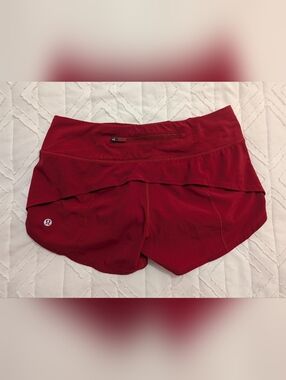 lululemon athletica Red Women's Athletic Shorts
